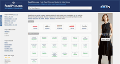 Desktop Screenshot of panelprice.com
